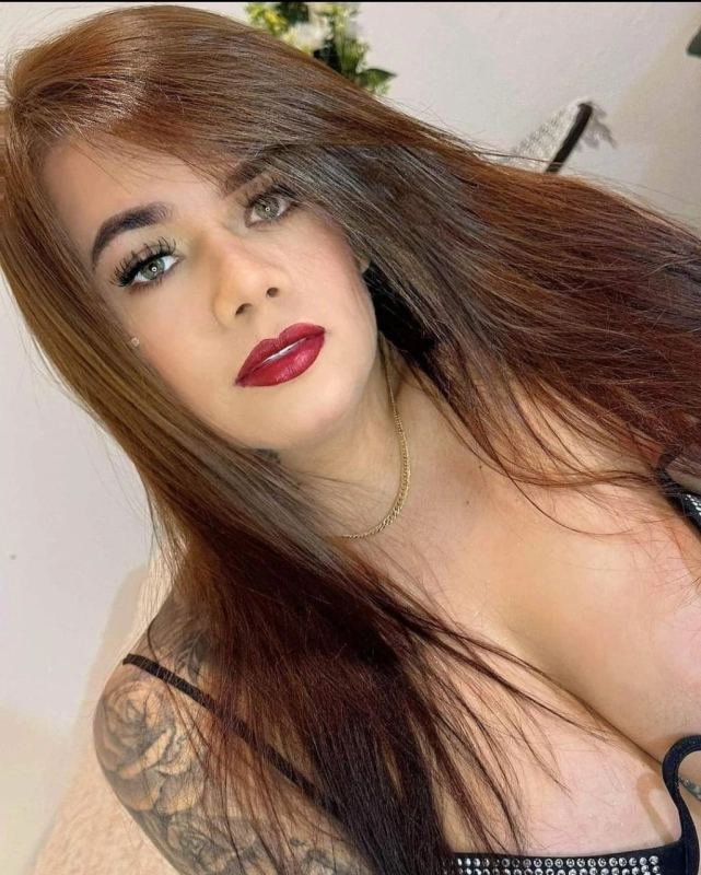 Hermosa  trans colombiana recién llegada 