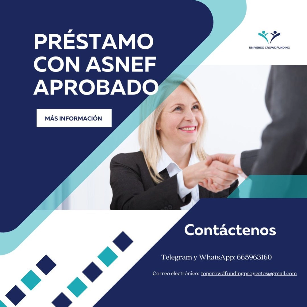 Préstamo fácil y rápido con ASNEF para todos