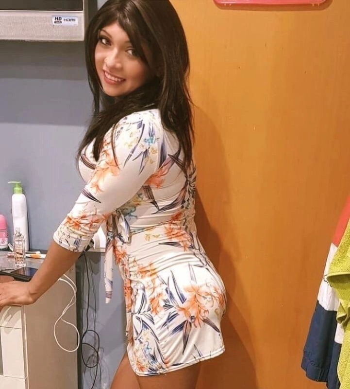 Chica trans latina realizo masajes vivo sola  - 1