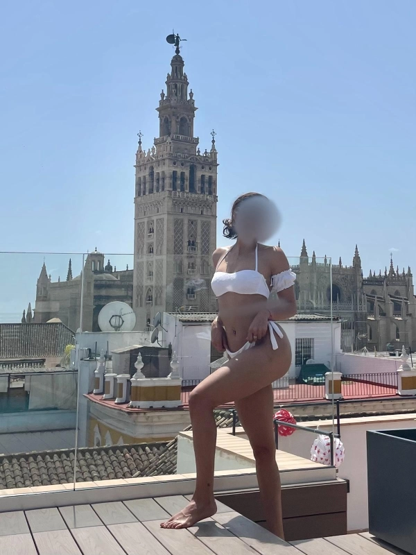 Eva española joven andaluza de vacaciones en Murcia  - 1