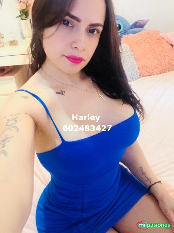 Harley, hermosa colombiana tatuada real. - 4