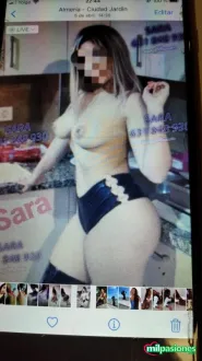 Sara muy cariñosa, me encanta dar todo de mi