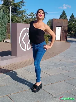 Travesti Mónica la más guapa económica simpática 