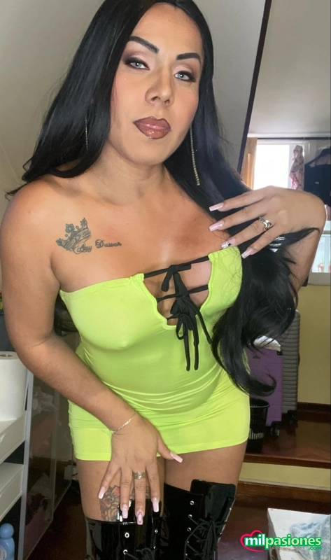 MELANY TRNS COLOMBIANA FIETERA  RECIEN LLEGADA A LA CUIDAD - 5