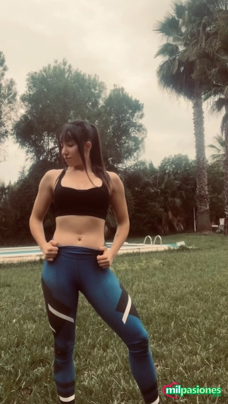 Jovencita Teen Fitness 100% Real Española