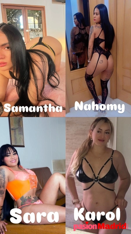 Grupo de amigas guapas disponibles en la noria 