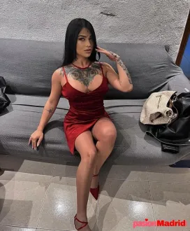 Megan trans colombiana. Mostoles latina 