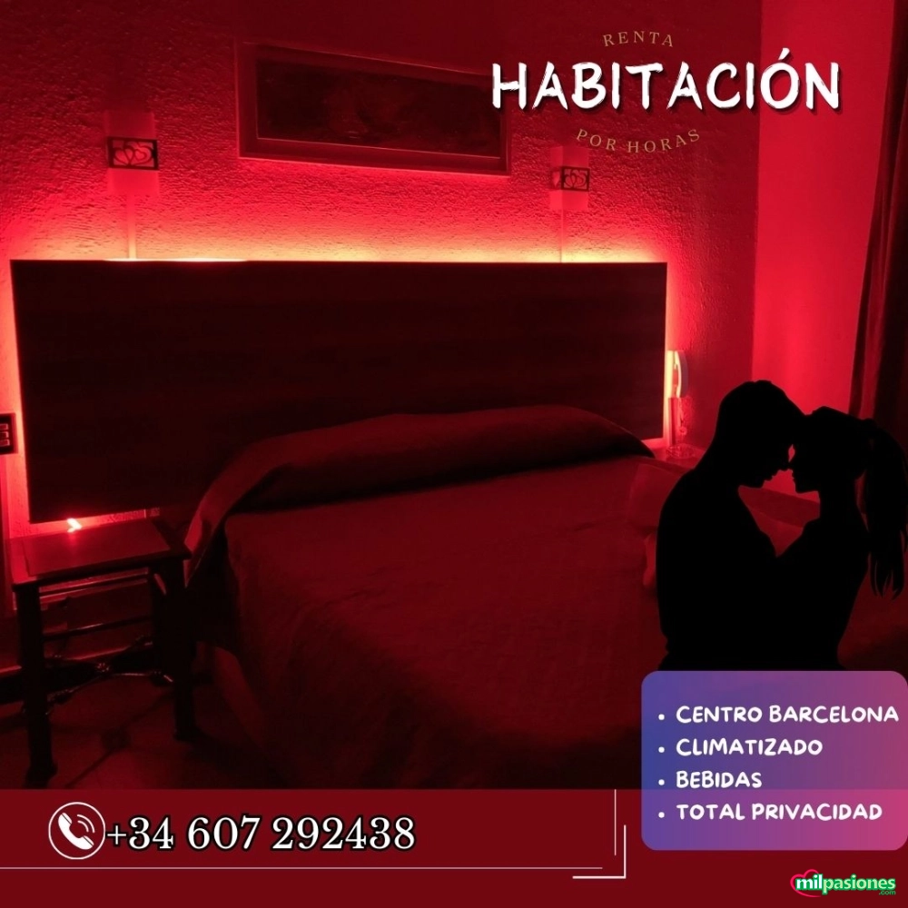 Habitación para parejas centro Barcelona 